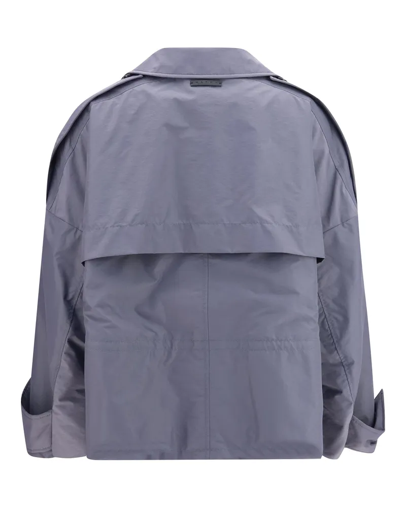 Marni Women's Nylon Jacket Dark Ash Polyamide; Polyester Gray