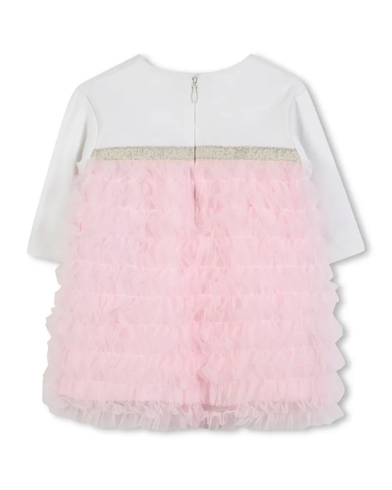 Karl Lagerfeld Polyamide Dress — Beige Beige
