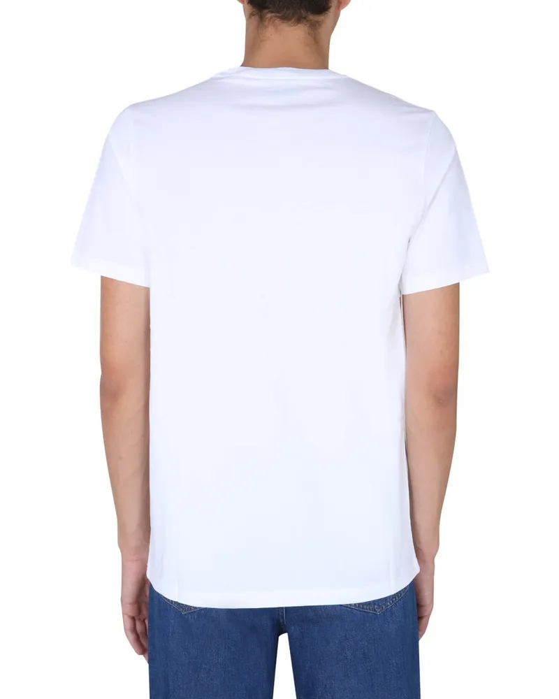 Paul Smith Organic Cotton T-Shirt — White White