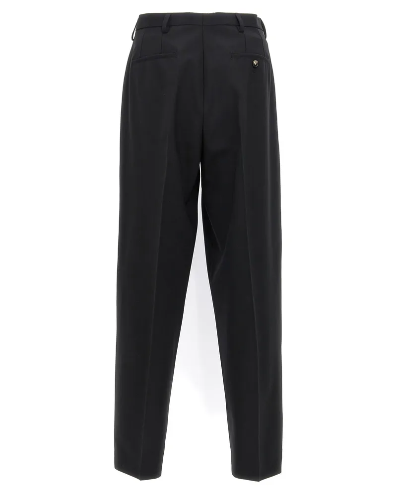 Marni Men's Black Polyester Dress Pants Black
