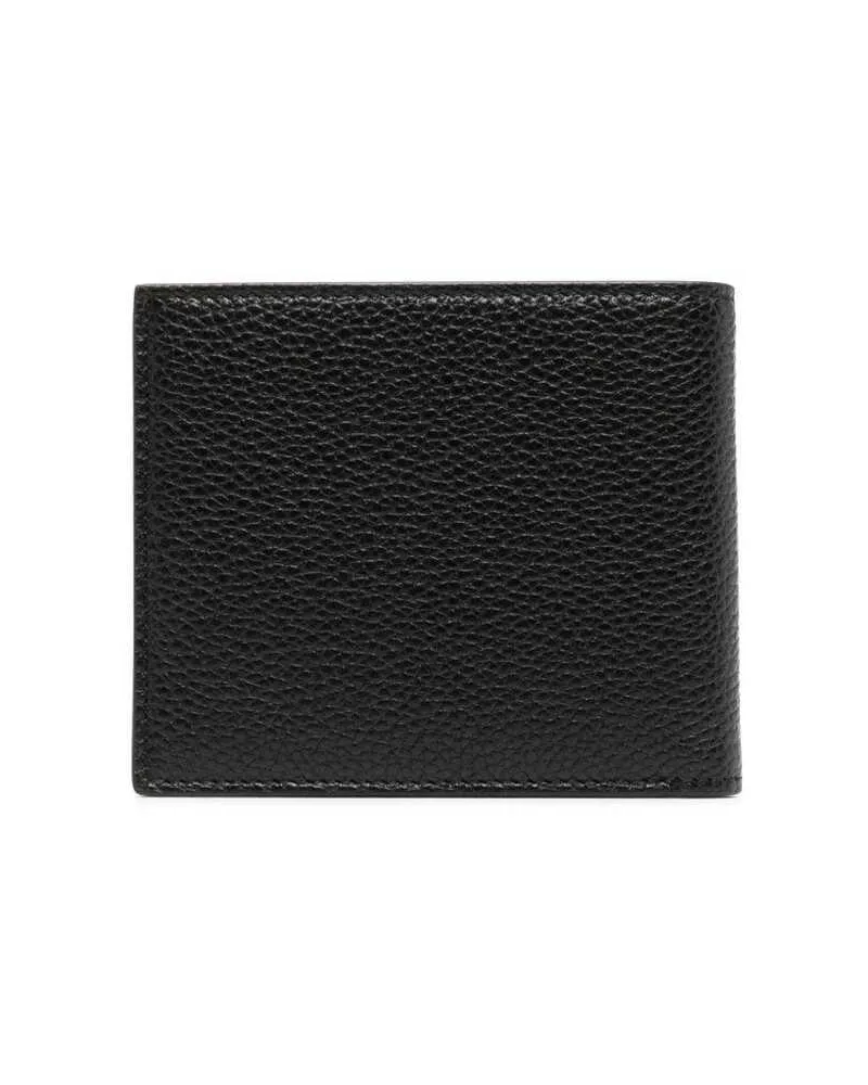 Tom Ford Men's Bi-Fold Wallet Black Leather Calf Black