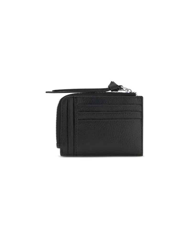 Vivienne Westwood Women's Black Calf Leather Bos Taurus Wallet Black