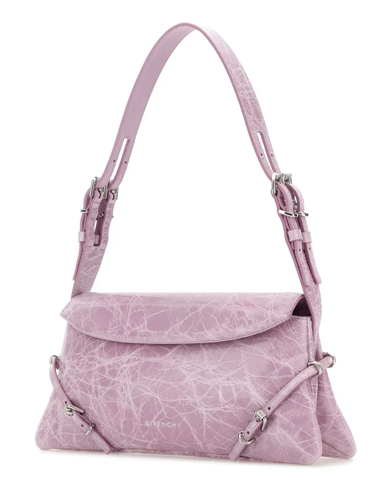 Givenchy Women's Lilac Leather Pâ€™tit Voyou Shoulder Bag Orchidpurple Borse A Mano Purple