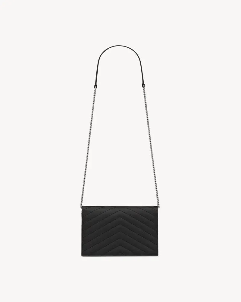 Saint Laurent SL Shoulder Bag — Black Black