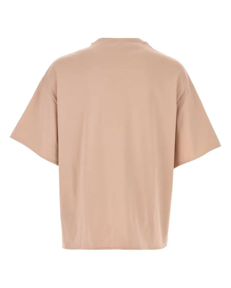Jil Sander Men's Pink Cotton T-Shirt Morganite Cotone Pink
