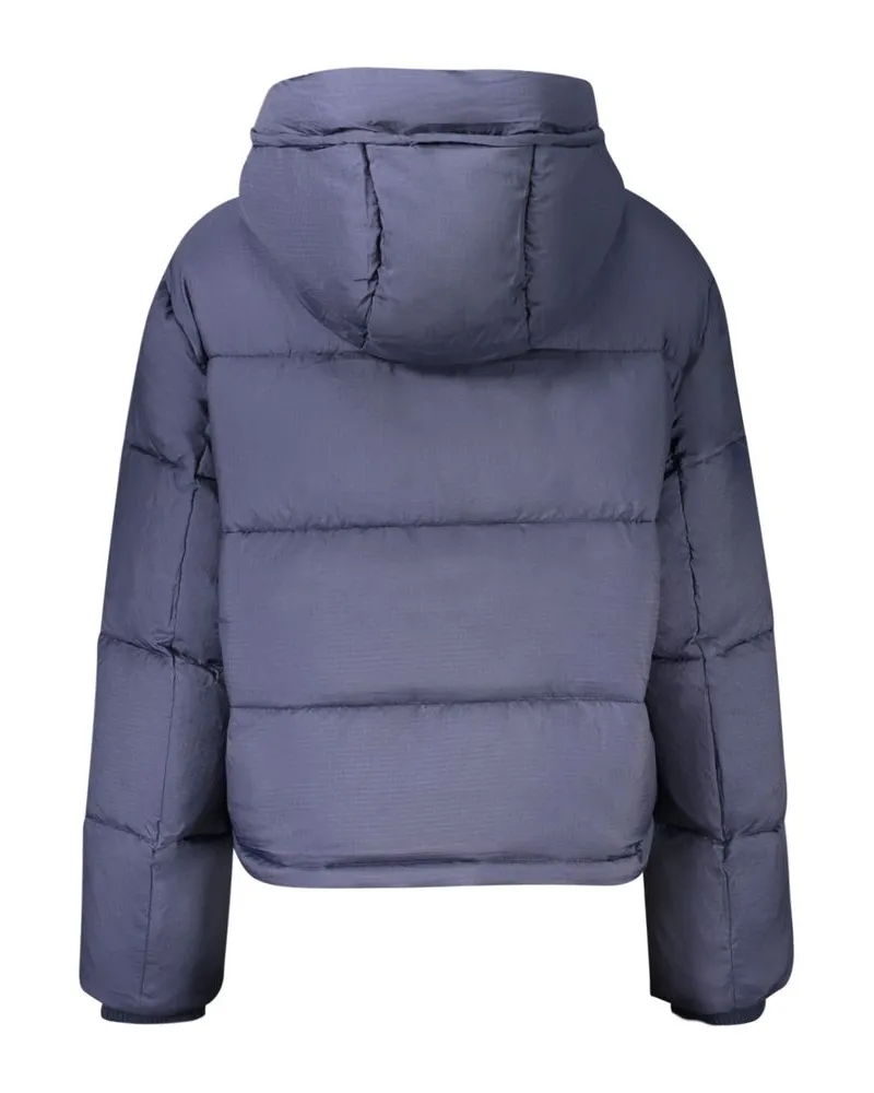 Tommy Hilfiger Recycled Polyester Puffer Down Jacket — Blue Blue