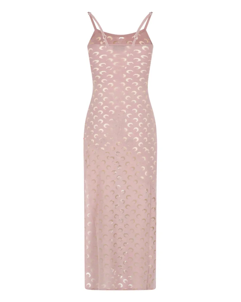 Marine Serre Women's Dresses Pink Viscose Pink