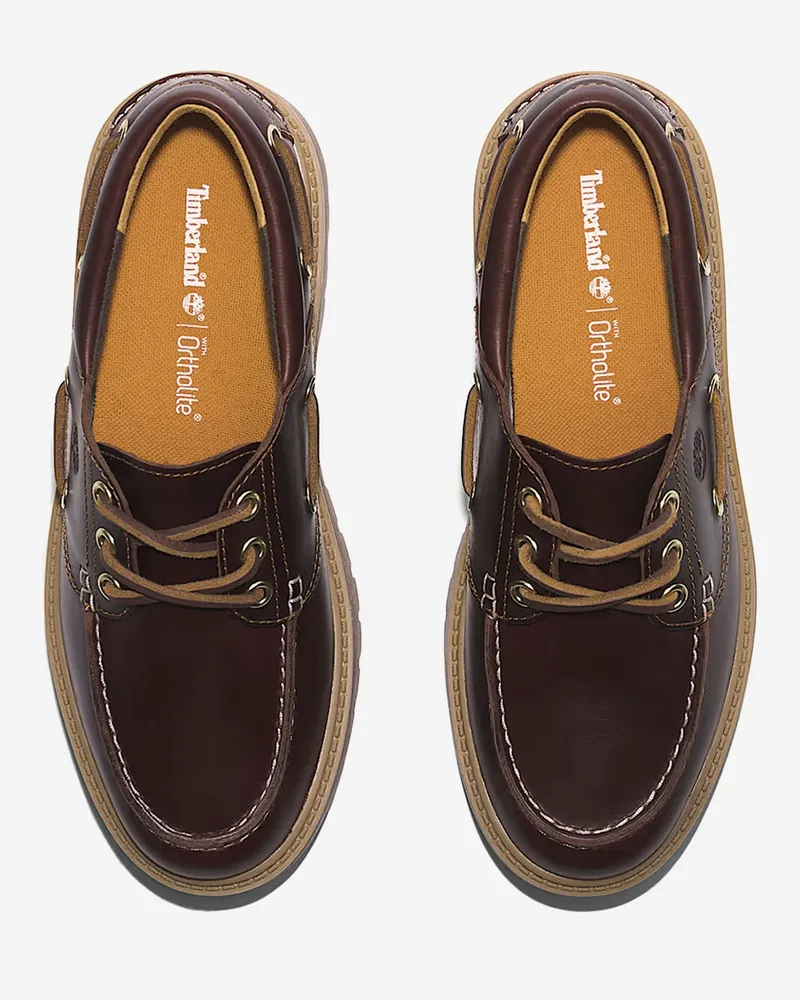 Timberland Women's Loafers Stone Street Leather Brown Brown