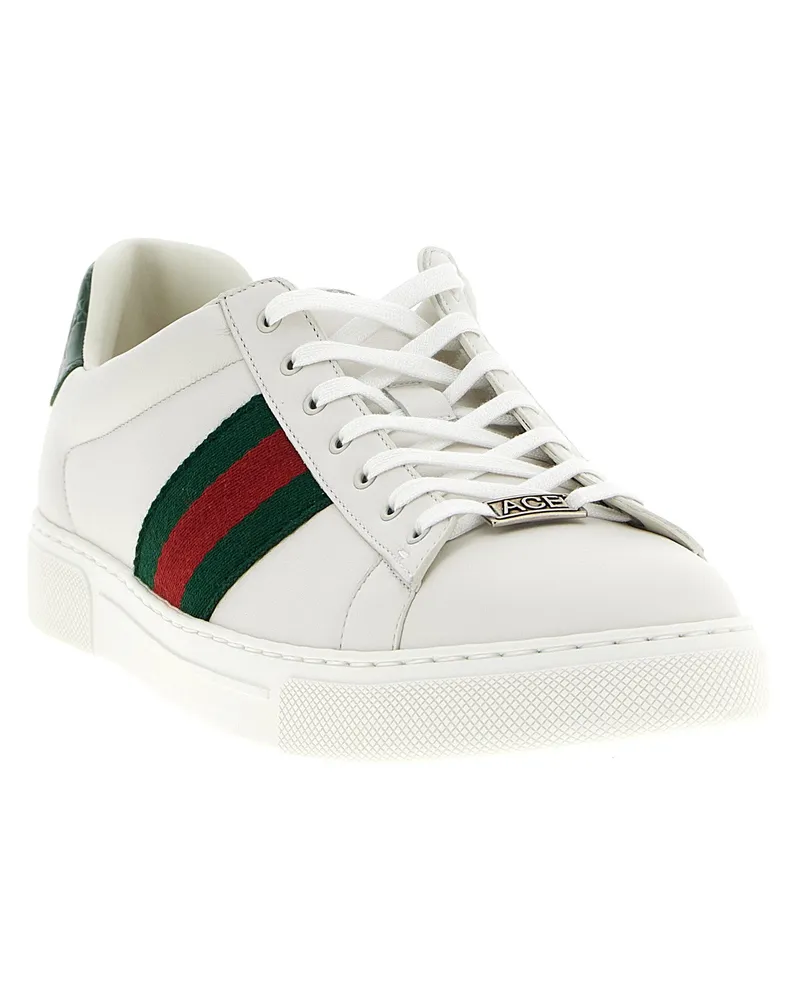 Gucci Ace Sneaker — White White
