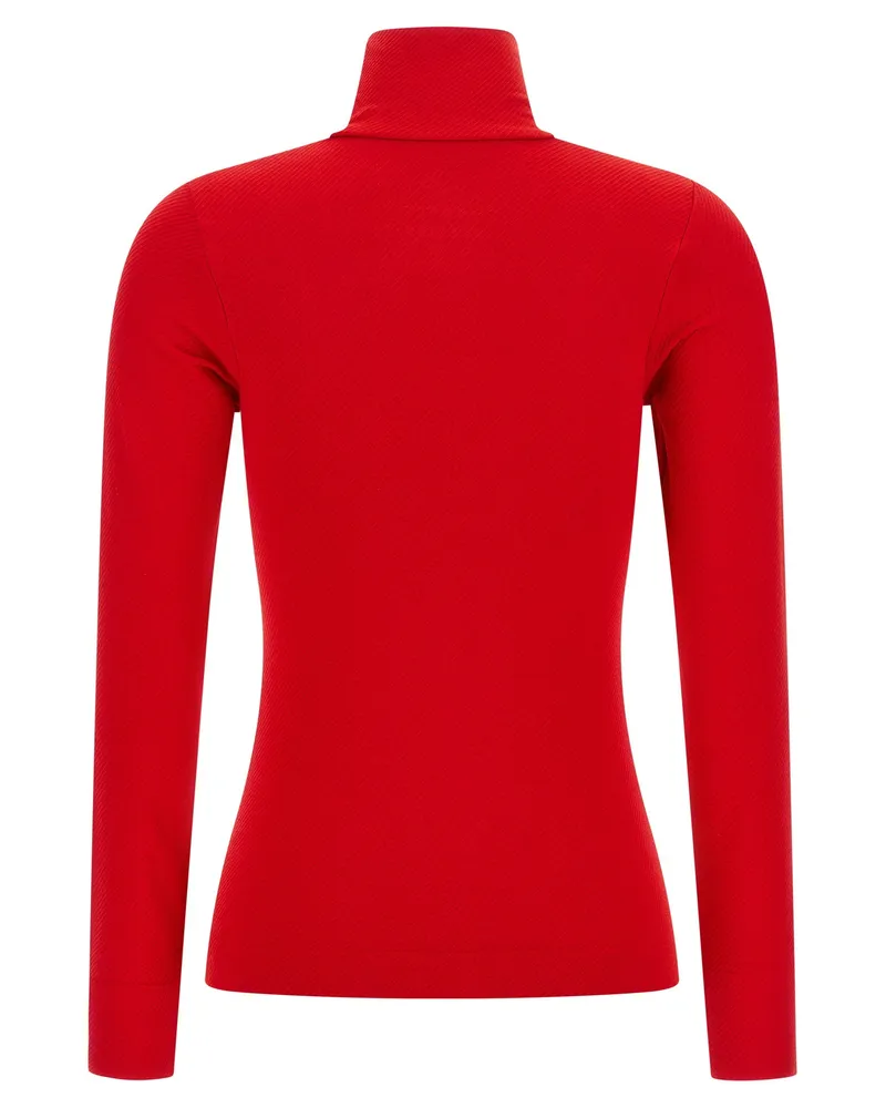 Perfect Moment Wolf Sweater — Red Red