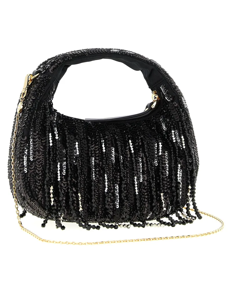Miu Miu Wander Satin Bag — Black Black