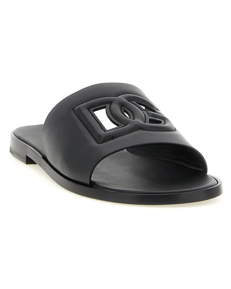 Dolce & Gabbana DG Light Sandals — Black Black
