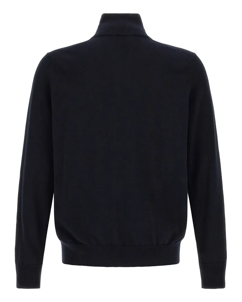 HUGO BOSS Cotton-Cashmere Blend Cardigan — Black Black