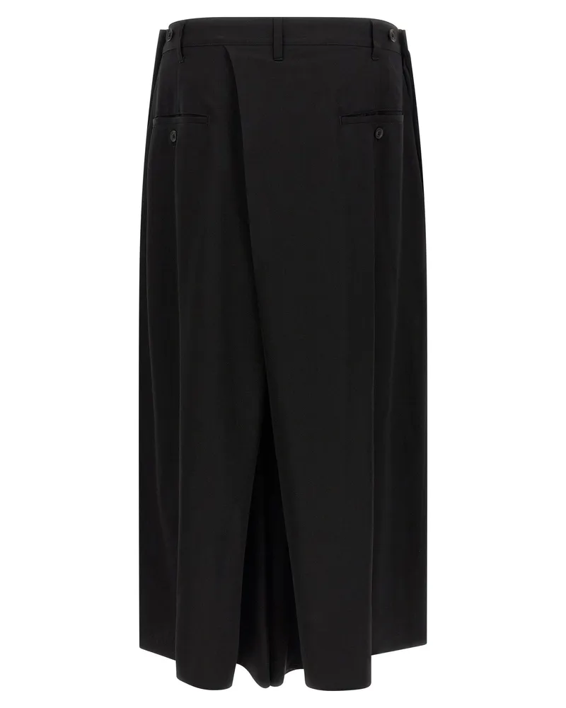 Yohji Yamamoto Trousers — Black Black