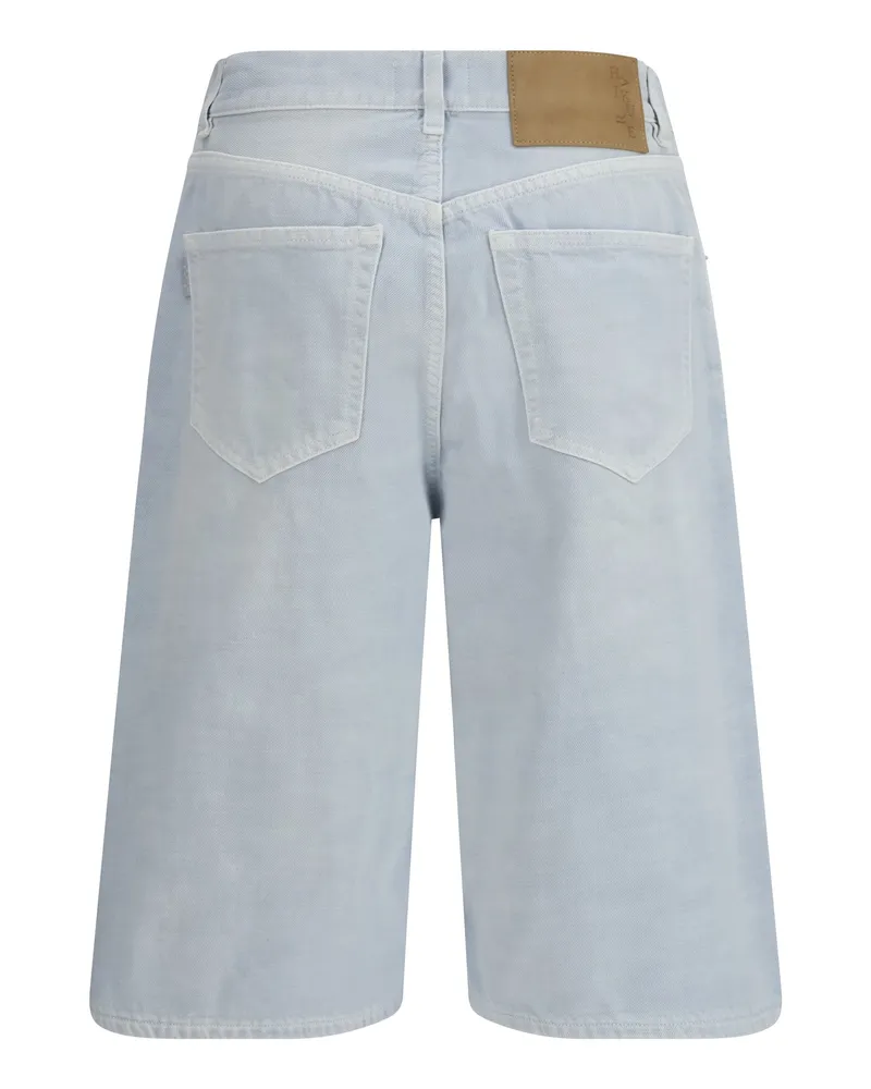 Haikure Women's New Becky Denim Shorts Plein Air Cotton Bermuda Gray