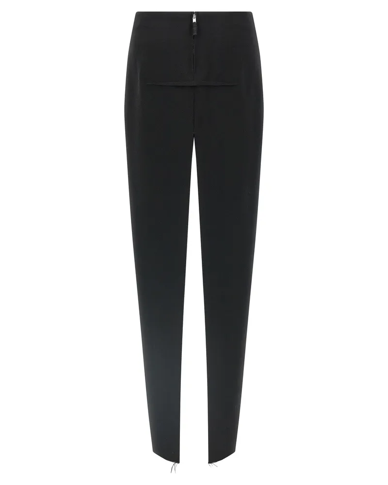 Rick Owens Women's Black Virgin Wool Mini Skirt Black