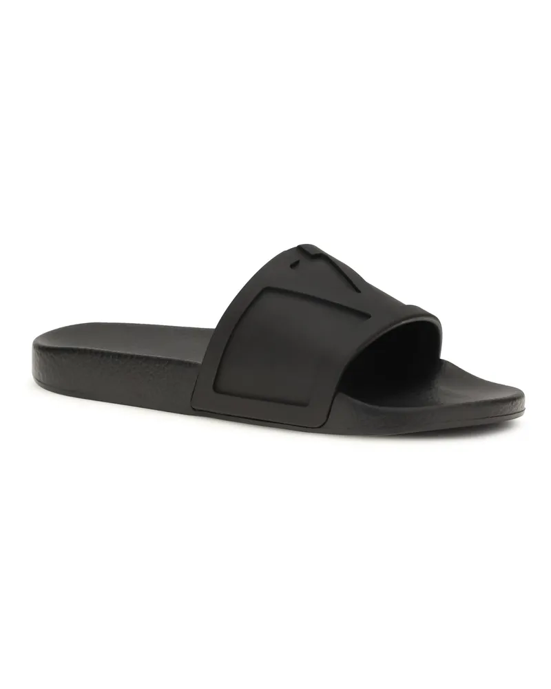Valentino Garavani Men's Coolside Slider Sandals Nero Rubber Black