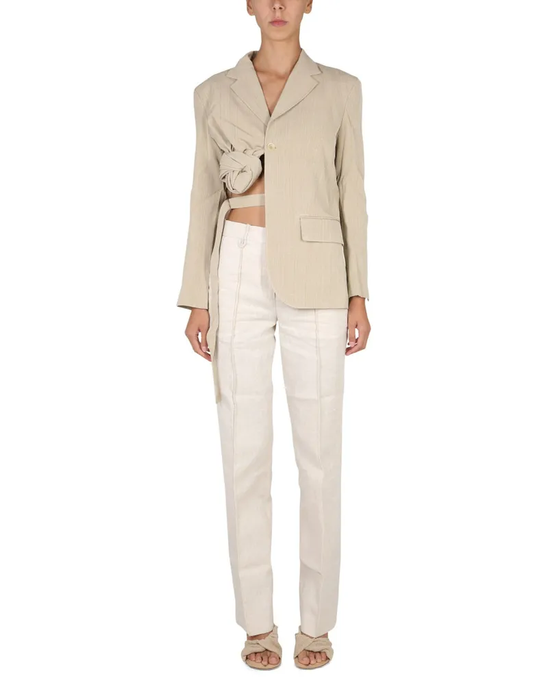 Jacquemus Baccala Jacket — Beige Beige