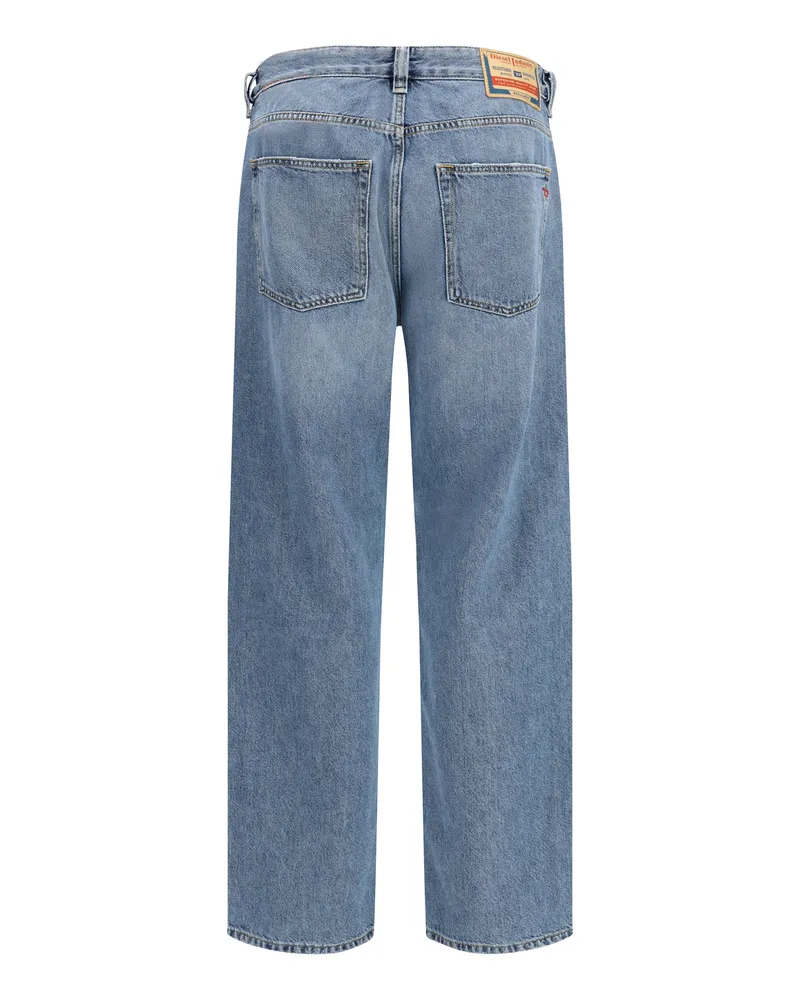 Diesel Organic Cotton Distressed Jeans — Blue Blue