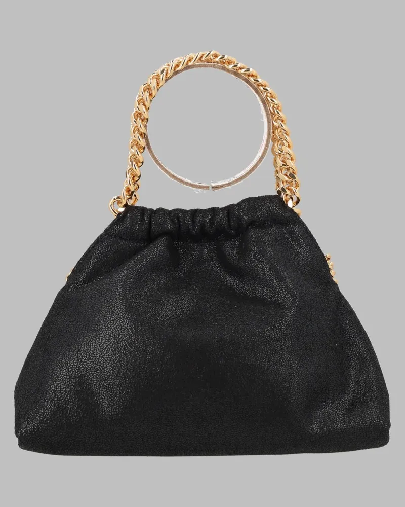 Stella McCartney Women's Handbag Falabella Mini Black Polyester Handbags Hand Bags Black