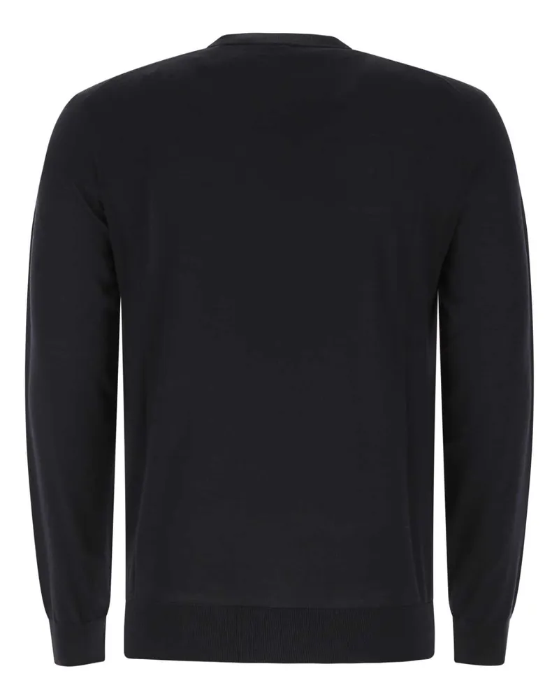 Prada Men's Midnight Blue Wool Sweater F0008 Maglieria Navy