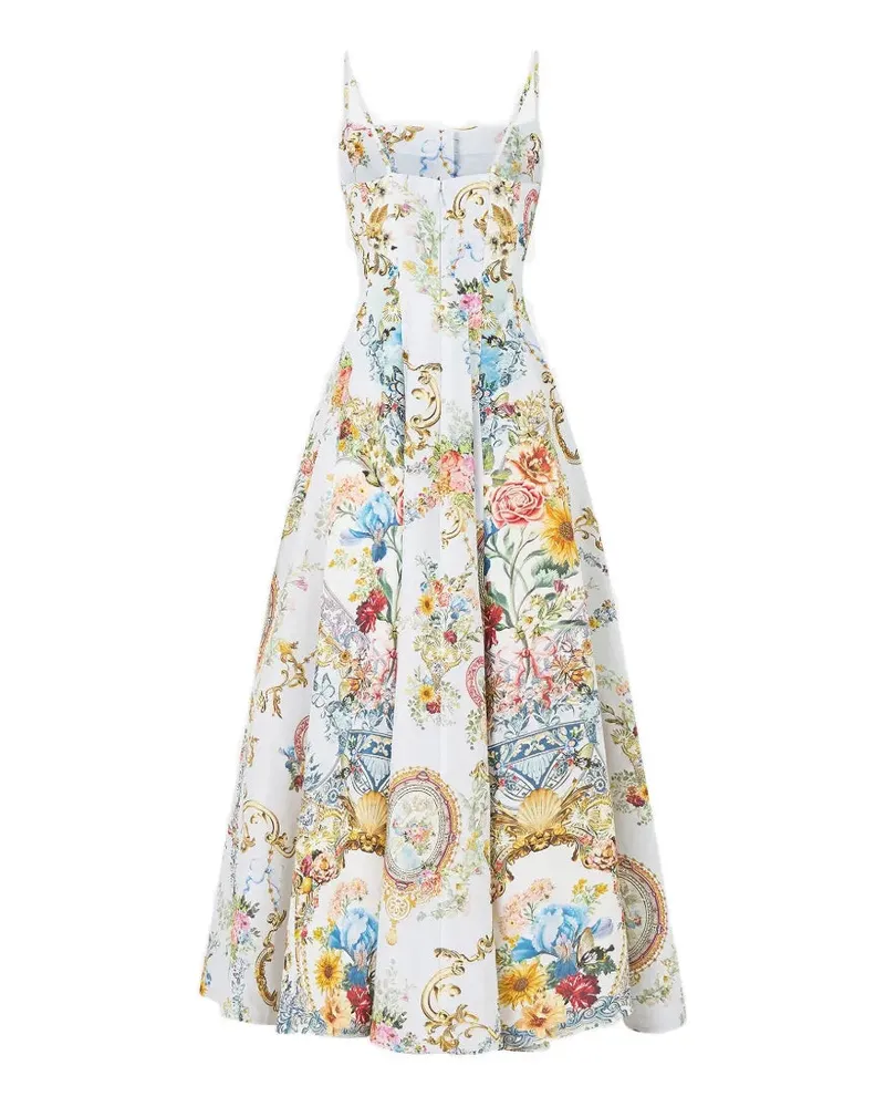 Camilla Women's Seville Sweetheart Flared Dress Ss26 W Light