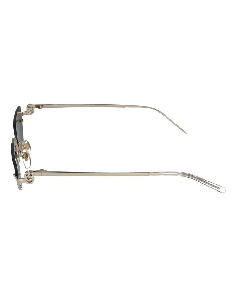 Gucci Women's Sunglasses Gg1603s 001 Gold Grey 21-135 Metal Gold
