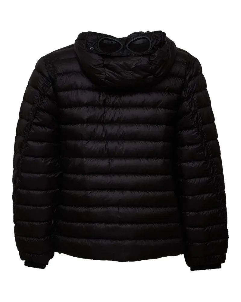 C.P. Company Men's Down Jacket Black Nylon Polyamide Padded 