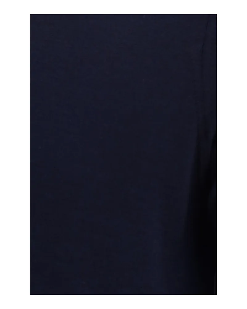 Brunello Cucinelli Men's Sweater Virgin Wool Navy-Grey Navy-Dark Grey Fleece Navy/dark Navy