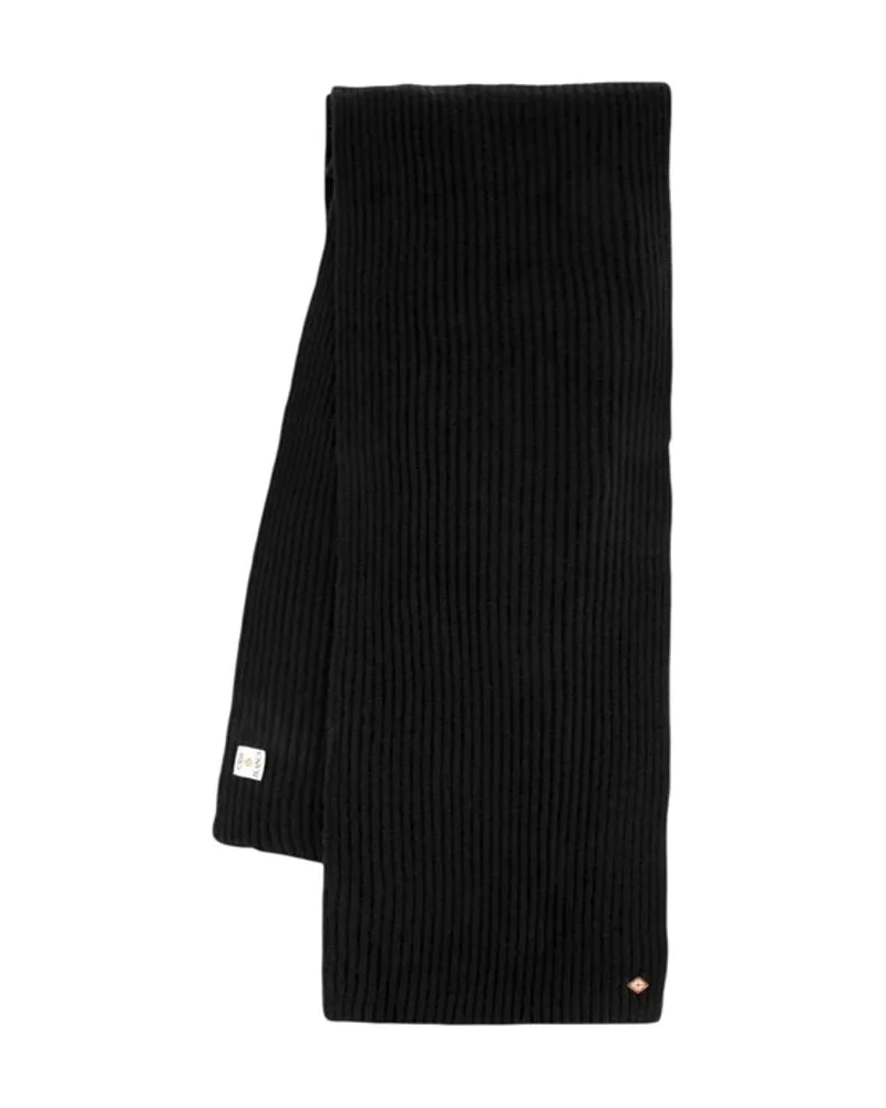 Casablanca Paris Unisex Classic Scarf -  Wool Black Accessories Black