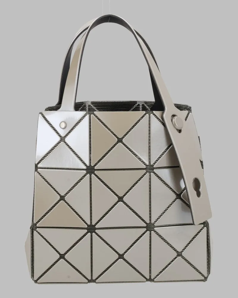 Issey Miyake Carat Top Handle Bag — Gray Gray