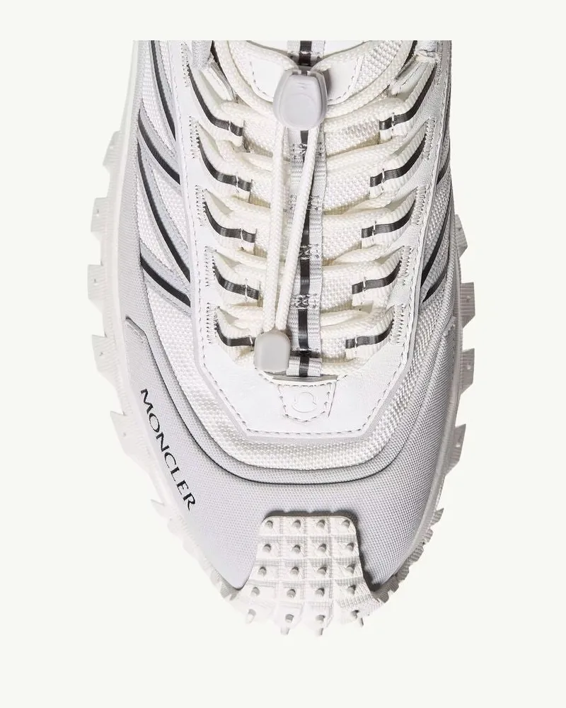 Moncler Padded Knit Sneaker — White White
