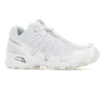 Unisex White Fabric Speedcross 3 Sneakers White-Ftw Silver-White White/ftw Silver/white