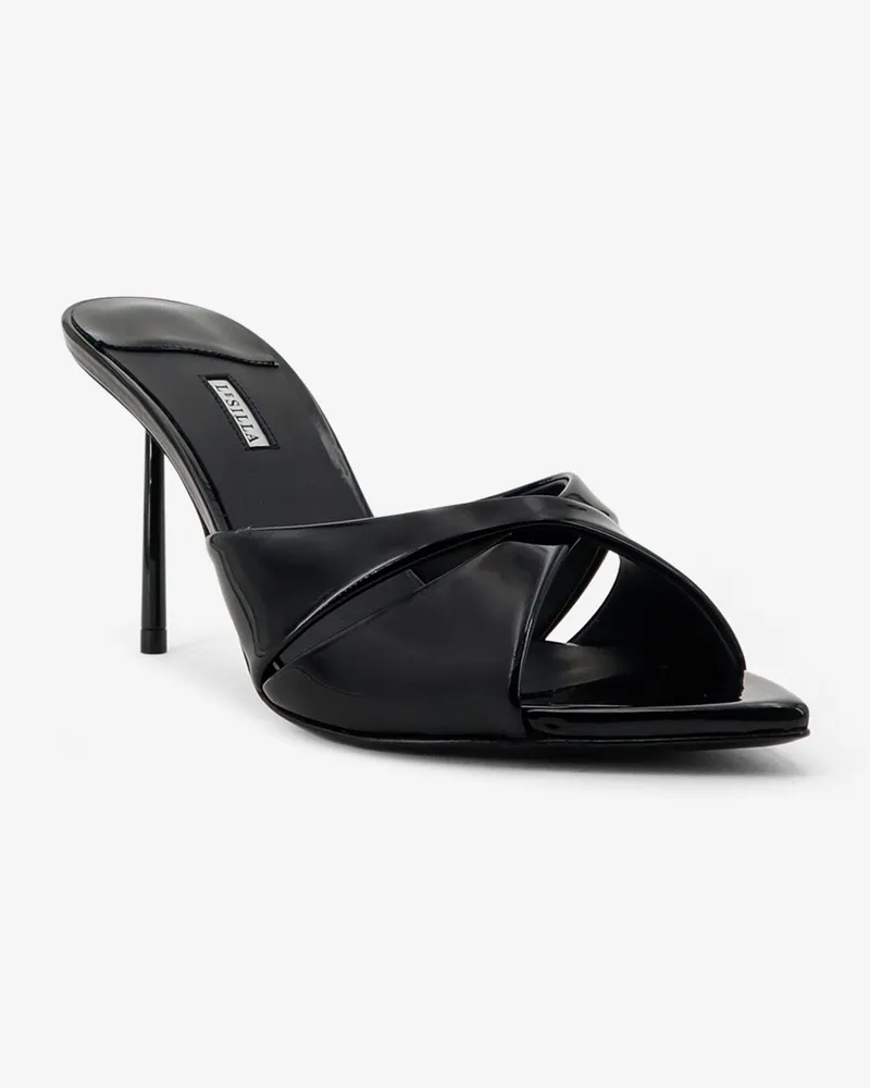 Le Silla Women's Sandals Shirley Black Patent Leather Black