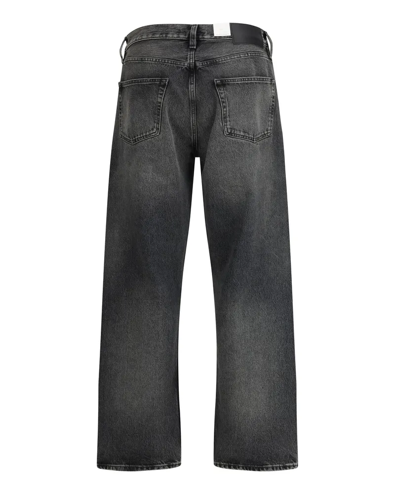 Sunflower Men's Loose Fit Jeans Faded Black Cotton Black