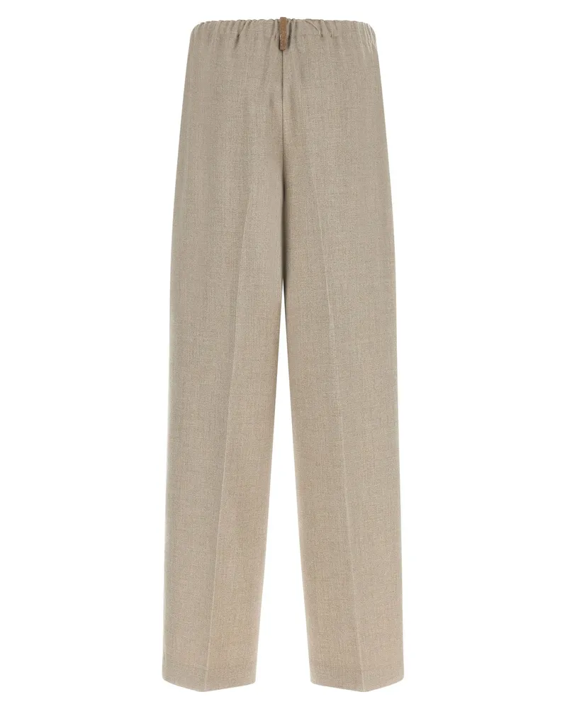 Fabiana Filippi Trevi Trousers — Sand Sand