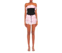 Cotton Cocktail Dress — Pink