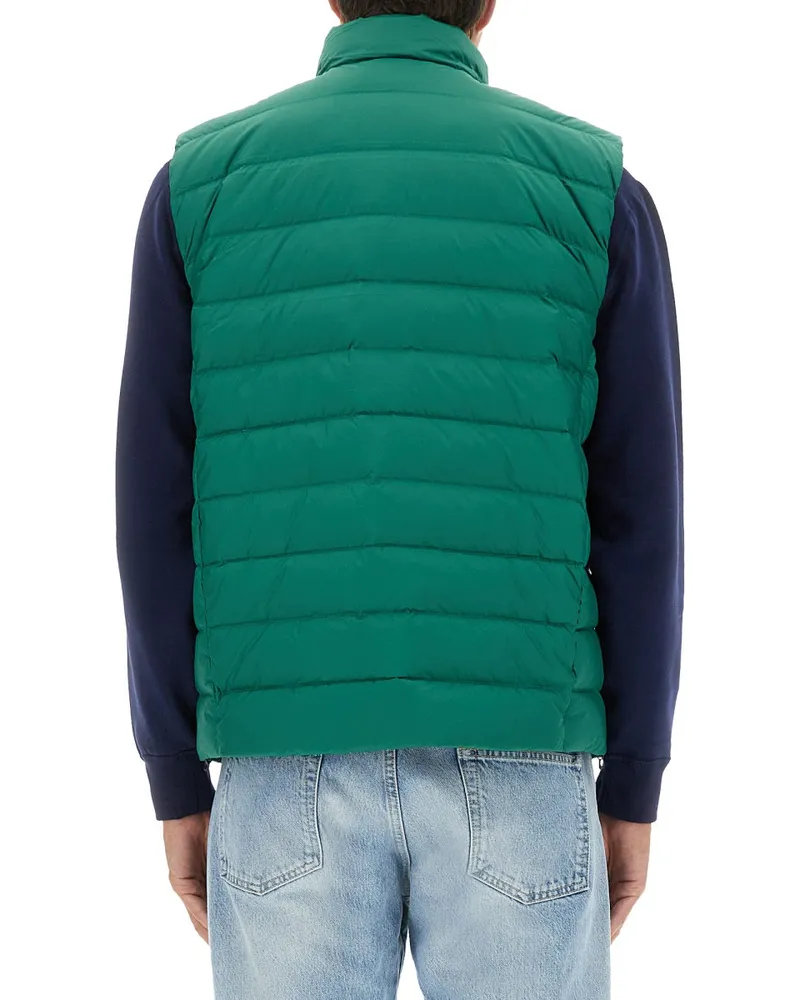 Ralph Lauren Recycled Polyester Vest — Green Green