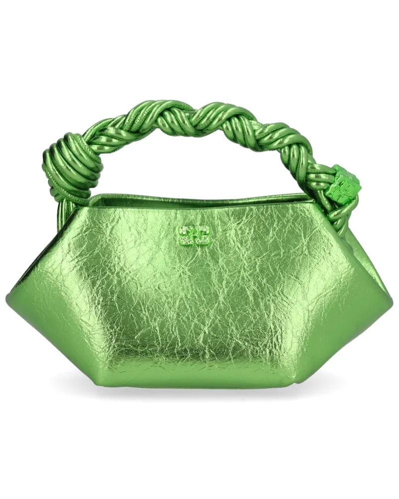 Ganni Women's Mini Bou Bag Green Handbags Hand Green