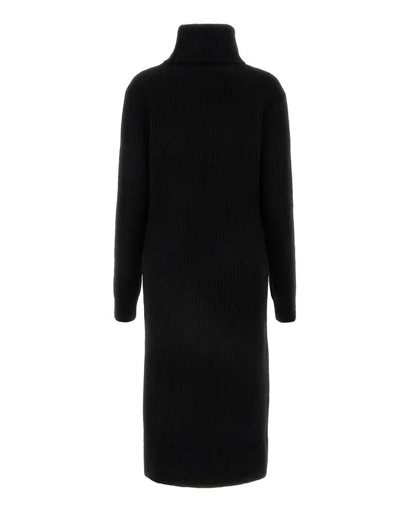 Saint Laurent 760820y76hz 1000 Noir Abiti Dress Black