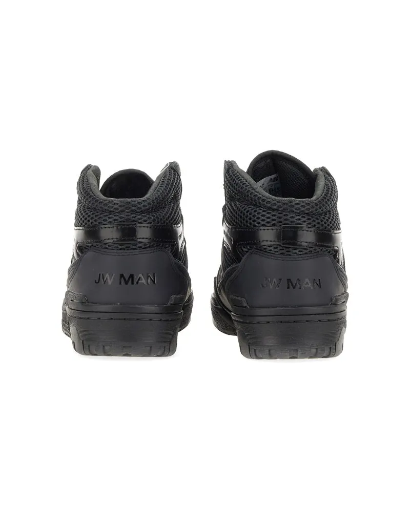 Junya Watanabe Leather Sneaker — Black Black