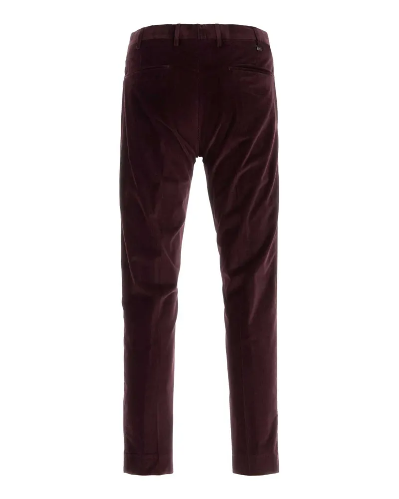 PT TORINO Stretch Corduroy Trousers — Purple Purple