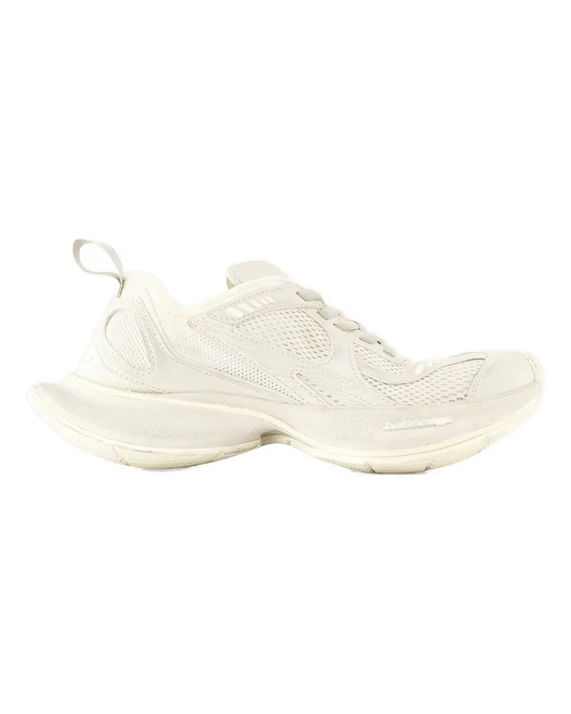 Balenciaga Women's Circuit Sneakers White Synthetic White
