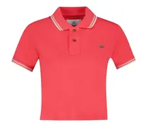 Women Polo Red Cotton