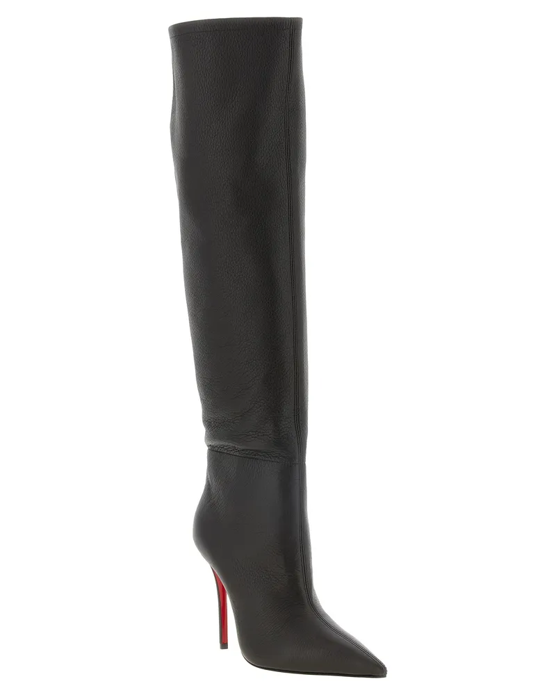 Christian Louboutin Over-The-Knee Boot — Brown Brown