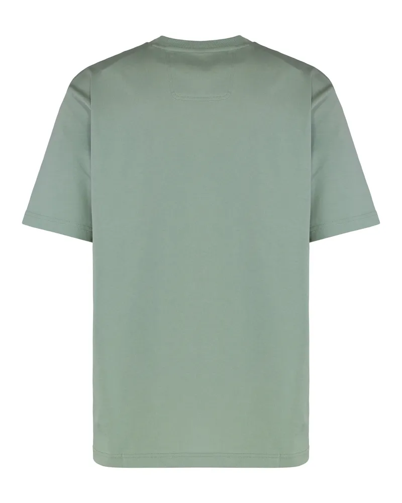 HUGO BOSS Crew Neck Cotton T-Shirt — Green Green