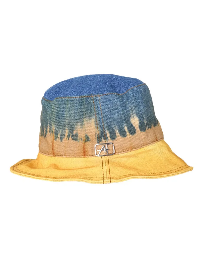 Alberta Ferretti 36010182_1087 Tie-Dye Cotton Bucket Hat — Multicolor Multicolor