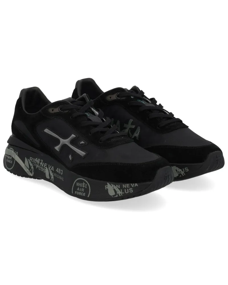 Premiata Moerun Sneakers — Black Black