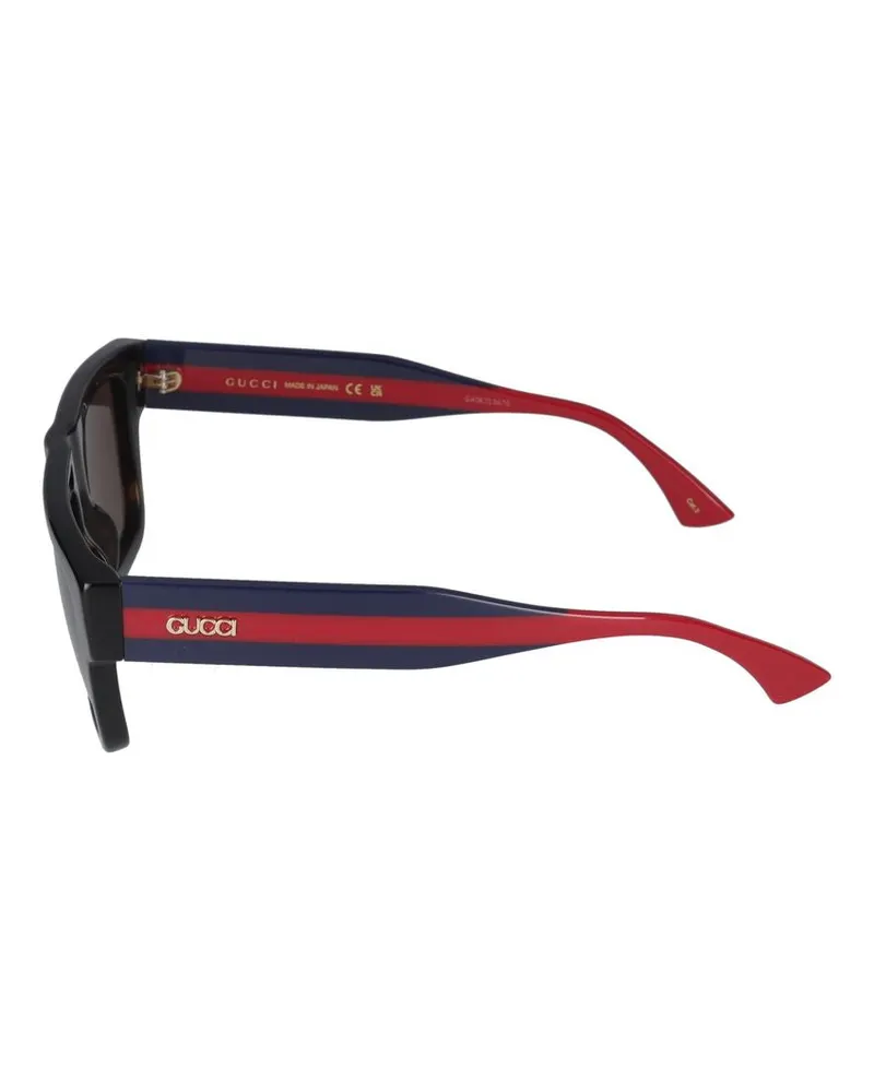 Gucci Men's Sunglasses  Gg1868s 002 Havana Blue Brown 19-145 Acetate Black