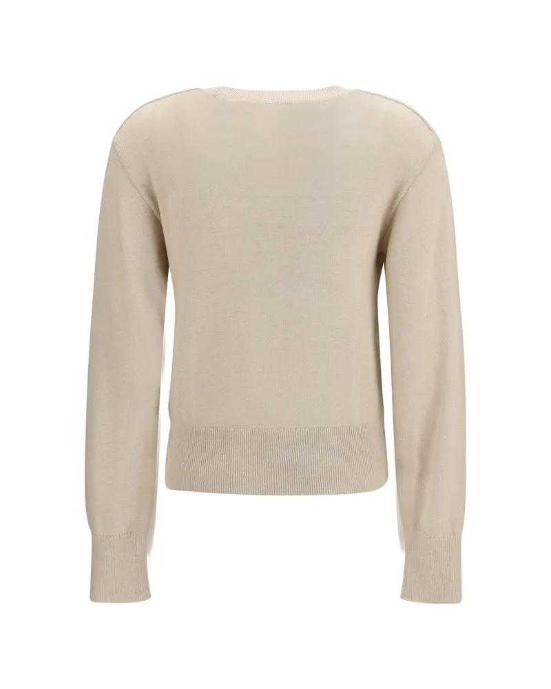 Burberry Women Beige Polyester Sweatshirt Clothing Beige